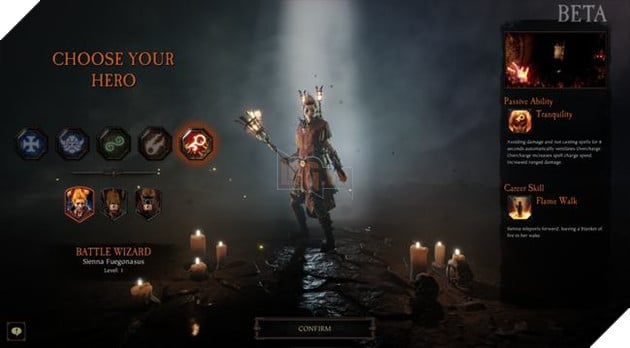 Tìm hiểu Warhammer: Vermintide 2 - Phù thủy lửa Sienna Fuegonasus 2