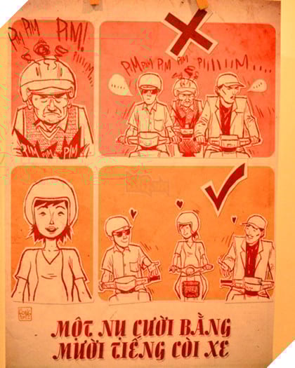 Văn hóa tham gia giao thông người Việt dưới góc nhìn hài hước đáng suy ngẫm