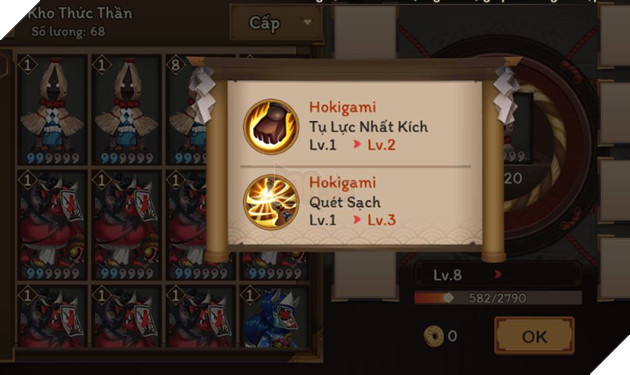 Âm Dương Sư: Hướng dẫn cách reset điểm kỹ năng của thức thần 7