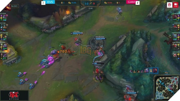 Mắc quá nhiều sai lầm, GAM thất bại toàn tập trong trận Siêu Kinh Điển với EVOS, chưa bao giờ nhớ Levi và Optimus thế này