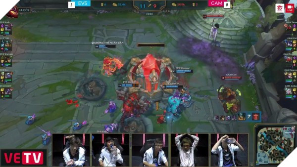 Mắc quá nhiều sai lầm, GAM thất bại toàn tập trong trận Siêu Kinh Điển với EVOS, chưa bao giờ nhớ Levi và Optimus thế này