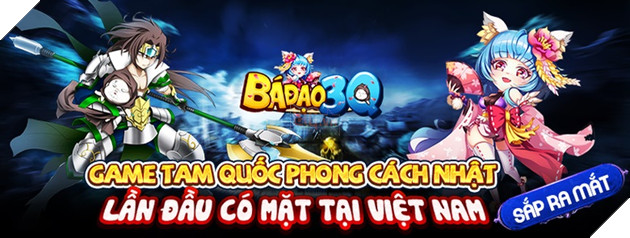 Bá Đao 3Q - Game nhập khẩu với đồ họa phong cách Nhật Bản về Việt Nam