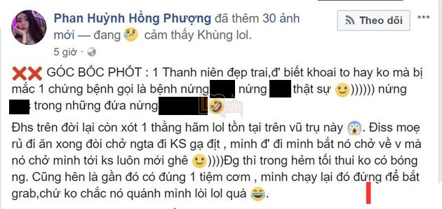Chửi gái vì gạ tình không thành, thanh niên cục súc bị bóc phốt bẽ bàng trên MXH
