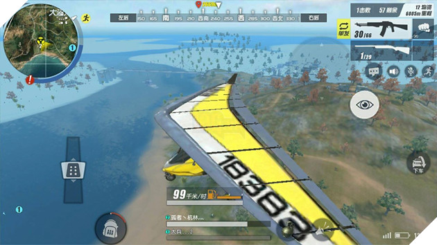 Rules of Survival: Hướng dẫn địa điểm và sử dụng ô tô bay Glider map 8x8 7