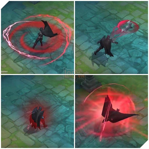 Liên Quân Mobile: Skin Dơi Địa Ngục của Batman biến đổi được hiệu ứng kỹ năng mặc định