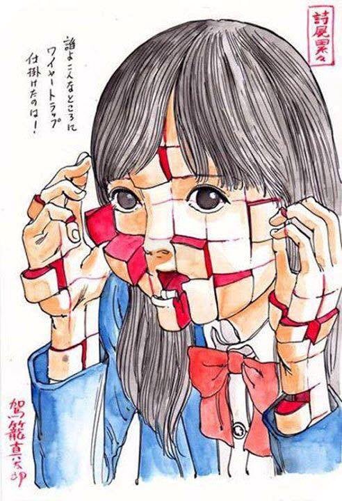 Kinh dị 18+: Loạt tranh cực hãi hùng ám ảnh của họa sĩ Shintaro Kago
