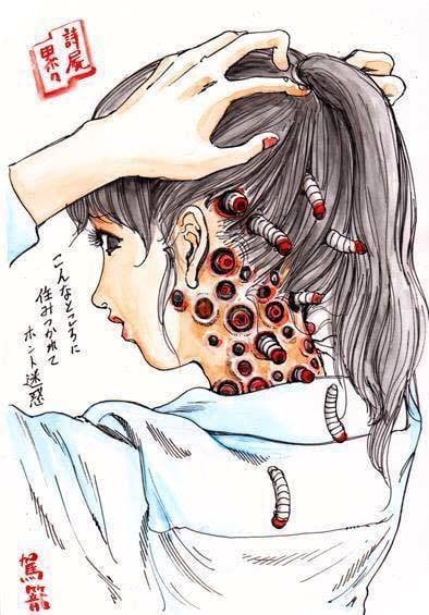 Kinh dị 18+: Loạt tranh cực hãi hùng ám ảnh của họa sĩ Shintaro Kago