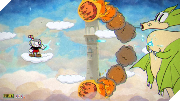 
Vừa di chuyển giữa các đám mây, vừa né đòn của boss chẳng phải dễ đâu
