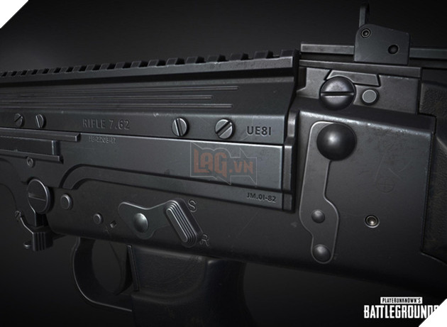 RIFLE 7.62, thông số kỹ thuật quan trọng về khẩu FN FAL được PUBG giới thiệu