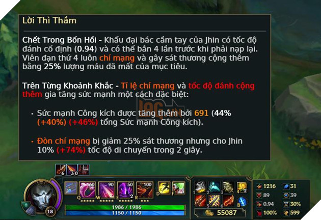 LMHT: Jhin gặp lỗi khi bị Cuồng Đao Guinsoo, một phát gần 3000 sát thương, game thủ chơi ngay trước khi Riot sửa
