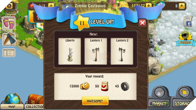 Zombie Castaways - Tựa game mobile lạ lẫm cho Zombie "trồng trọt" thay vì bắn nát người chúng