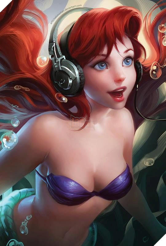 Tổng hợp những những bức tranh vẽ lại các nhân vật trong thế giới Anime và Cartoon đầy nghệ thuật 7