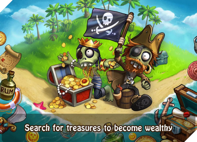 Zombie Castaways - Tựa game mobile lạ lẫm cho Zombie "trồng trọt" thay vì bắn nát người chúng