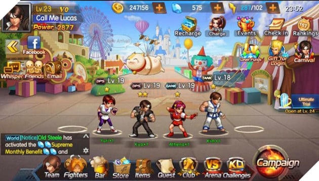 Server Mỹ: Nếu như 2 server trên có ngôn ngữ dùng toàn chữ tượng hình khiến bạn vô cùng khó khăn trong hành trình trải nghiêm game. Thì server Mỹ là khu vực khả dĩ nhất để game thủ Quyền Vương 98 Việt Nam di cư đến trong thời gian tới. Những người chơi Quyền Vương 98 lâu năm và có chút ít vốn tiếng Anh sẽ không cảm thấy quá lạ lẫm.