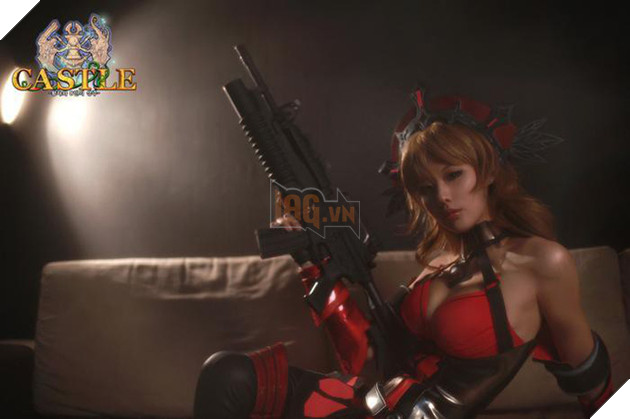 Chảy máu mũi với bộ ảnh cosplay CASTLE của hai kiều nữ Tasha và Doremi