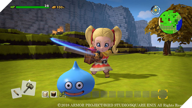 Lộ diện những hình ảnh đầu tiên của Dragon Quest Builders 2: RPG Nhật Bản mang phong cách Minecraft
