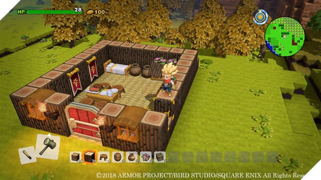 
Khai khoáng, thu thập và xây dựng là những yếu tố không thể thiếu trong game
