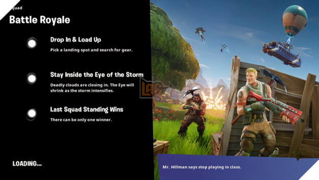 Không muốn học trò chơi Fortnite Mobile trong lớp học, một thầy giáo đã cầu cứu sự trợ giúp từ NPH