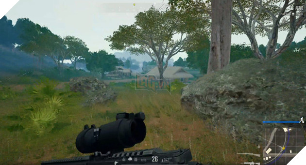 
Bản đồ mới Savage có nhiều chướng ngại vật như Cây cối, đá…
