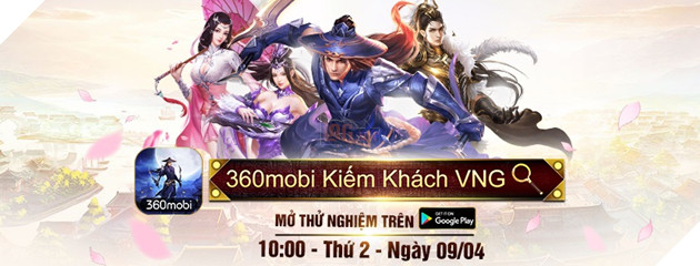 360mobi Kiếm Khách bất ngờ mở cửa Closed beta ngay đầu tuần sau