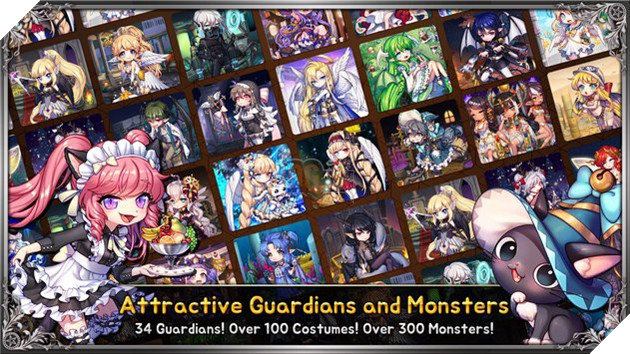 Lutie RPG Clicker - Tựa game nhập vai đồ họa chibi đậm chất nghệ thuật đã ra mắt