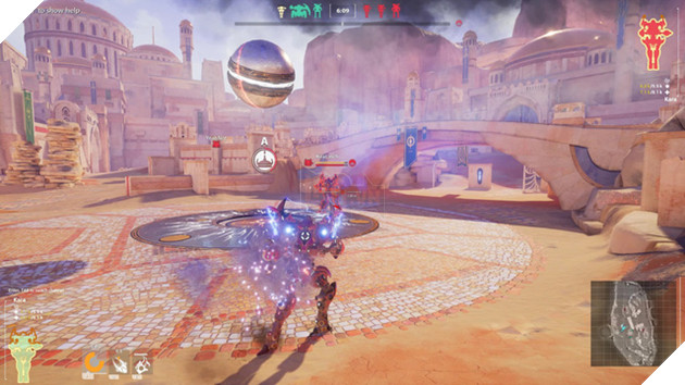 Xuất hiện một trò chơi cho phép game thủ mặc áo giáp robot bắn nhau bằng lửa: Blazing Core
