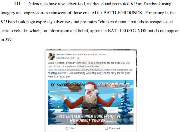 PUBG quyết tâm đâm đơn kiện khiến có thể đóng cửa Rules Of Survival lên tòa án Mỹ. 2