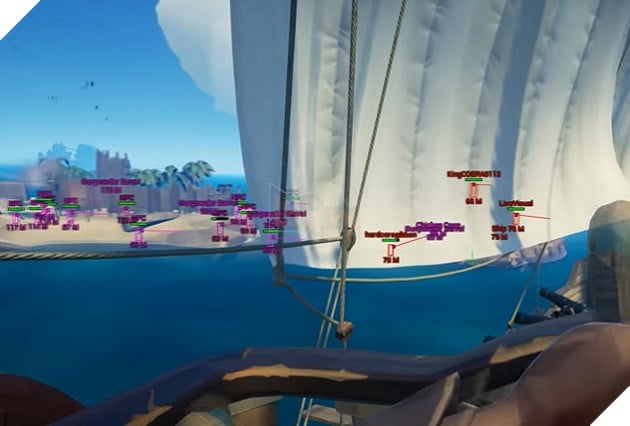 Tình trạng chơi gian lận bắt đầu xuất hiện trong Sea of Thieves