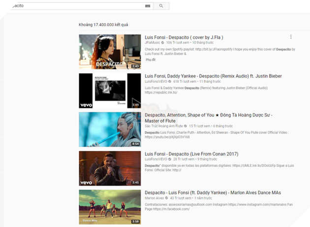 
Vừa xác lập kỷ lục 5 tỷ view vào đầu tháng 4, Despacito đã bị xóa khỏi Youtube
