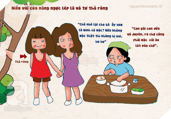 Ngực lép thì sao? Có thể yên tâm trẻ lâu, trẻ mãi không già đấy