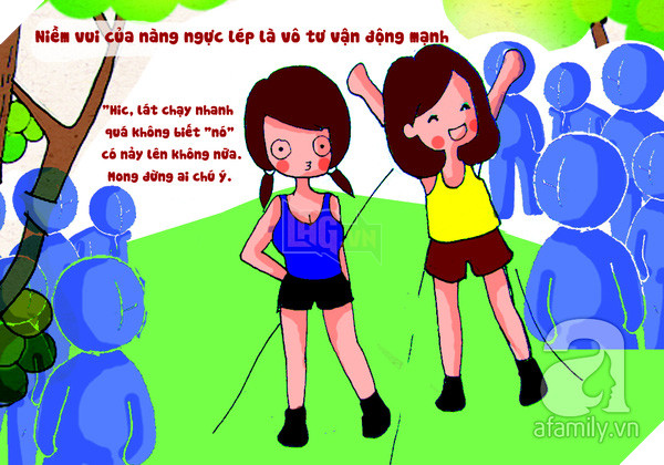 Ngực lép thì sao? Có thể yên tâm trẻ lâu, trẻ mãi không già đấy