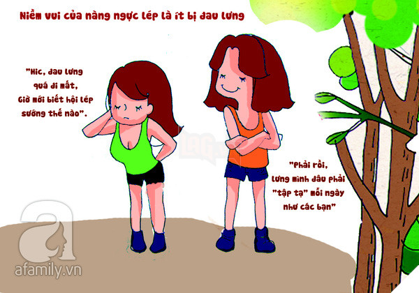 Ngực lép thì sao? Có thể yên tâm trẻ lâu, trẻ mãi không già đấy