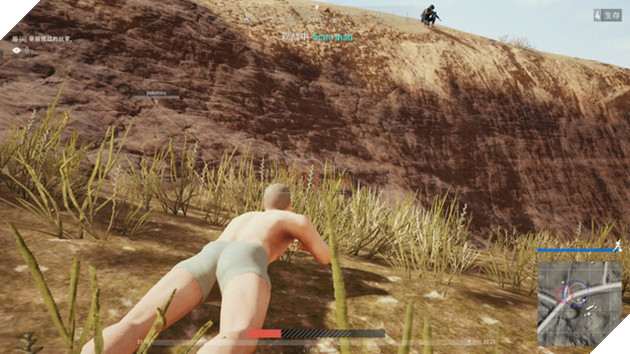 Xuất hiện game thủ có tên "Chàng Trai 5cm", chơi PUBG không giết đối thủ, chỉ núp lùm