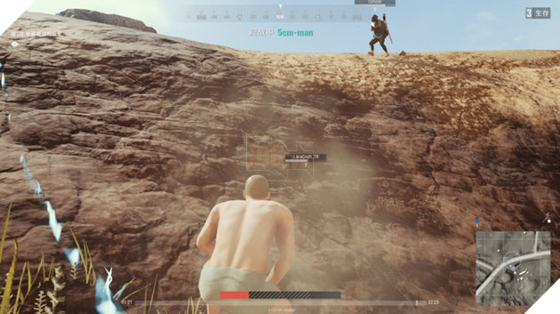 Xuất hiện game thủ có tên "Chàng Trai 5cm", chơi PUBG không giết đối thủ, chỉ núp lùm