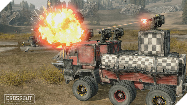 Tiếp bước nhiều 'anh hào' đến cả game đua xe bắn súng Crossout cũng có "chế độ PUBG"