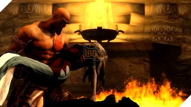 Trong cơn cuồng nộ của mình, Kratos đã ra tay giết cả vợ lẫn con gái