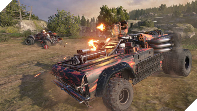 Tiếp bước nhiều 'anh hào' đến cả game đua xe bắn súng Crossout cũng có "chế độ PUBG"