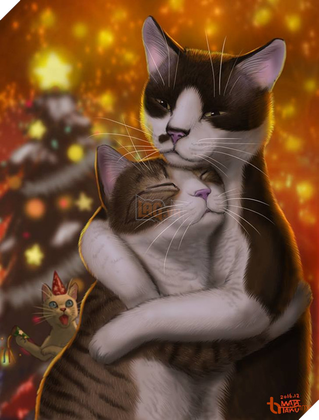 Khi thế giới loài mèo được khắc họa lên tranh vẽ theo trí tưởng tượng của con người 9