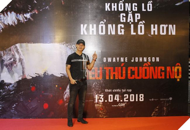 Họp báo ra mắt phim Rampage - Nghệ sĩ Cường Seven