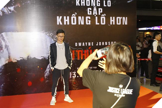 Họp báo ra mắt phim Rampage