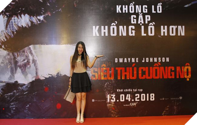 Họp báo ra mắt phim Rampage - Nữ diễn viên Song Ngư (Phạm Chi)