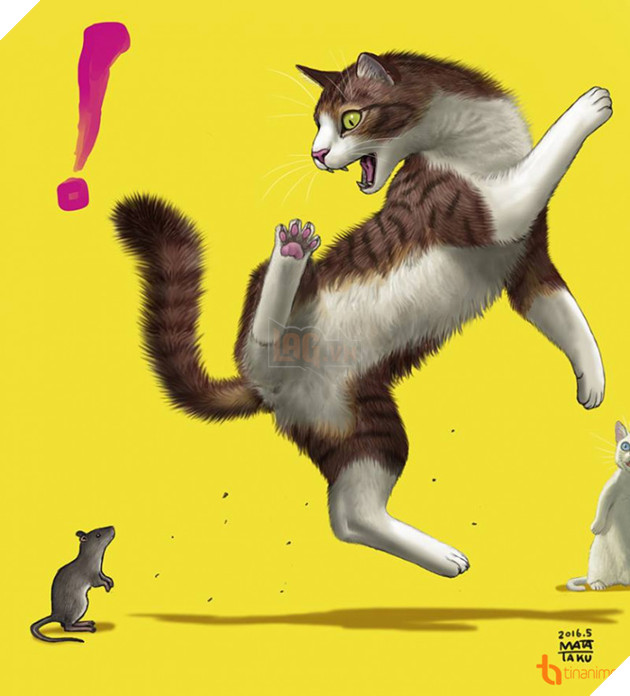 Khi thế giới loài mèo được khắc họa lên tranh vẽ theo trí tưởng tượng của con người 6