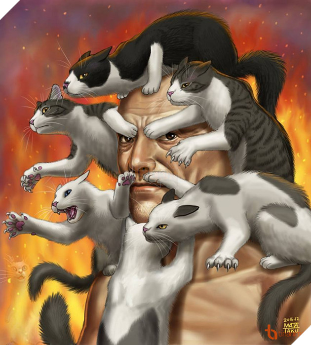 Khi thế giới loài mèo được khắc họa lên tranh vẽ theo trí tưởng tượng của con người 12