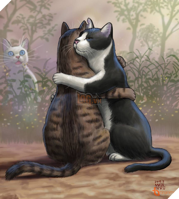 Khi thế giới loài mèo được khắc họa lên tranh vẽ theo trí tưởng tượng của con người 4