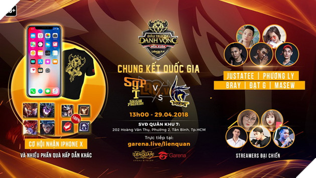 LQM: CHÍNH THỨC MỞ BÁN VÉ CHUNG KẾT ĐẤU TRƯỜNG DANH VỌNG MÙA XUÂN 2018