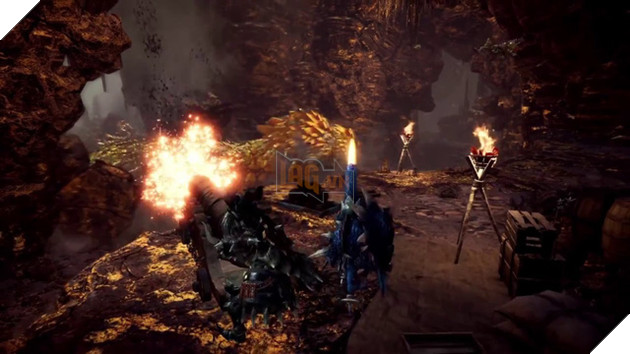 Monster Hunter World giới thiệu quái thú mới siêu khủng khiếp, đủ sức cân 16 vị anh tài một lúc