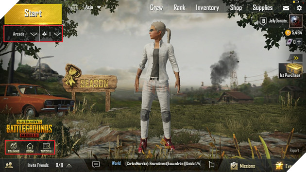  PUBG Mobile Bản cập nhật 0.4.0 đem đến người chơi Arcade Mode và Training Grounds 2