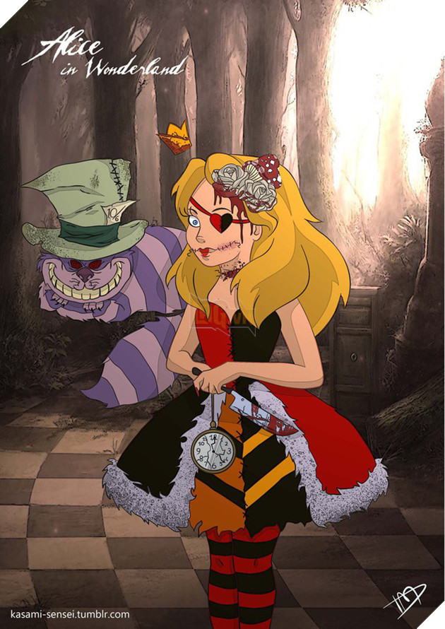 Hốt hoảng khi thấy các nàng công chúa Disney hóa ác nhân trong phim kinh dị