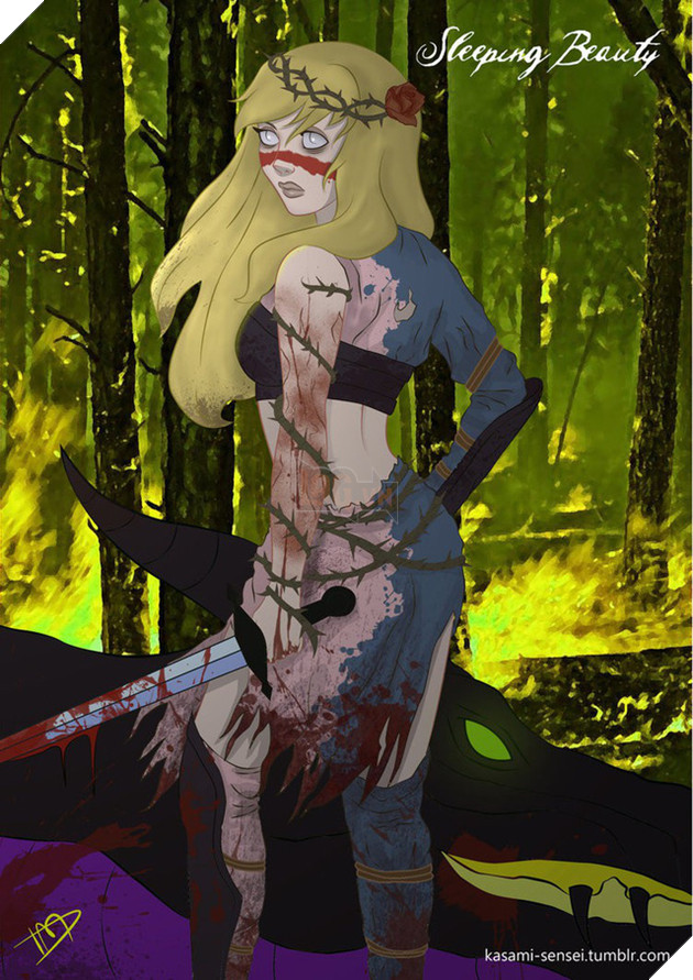 Hốt hoảng khi thấy các nàng công chúa Disney hóa ác nhân trong phim kinh dị