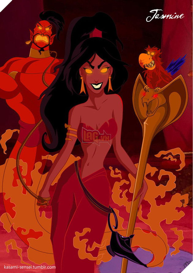 Hốt hoảng khi thấy các nàng công chúa Disney hóa ác nhân trong phim kinh dị